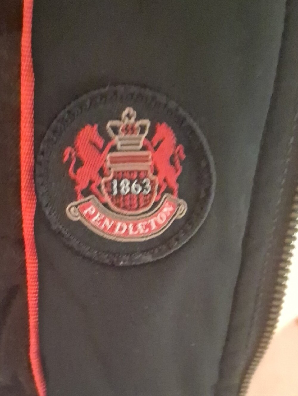 Pendleton Harding Bomber/ Varsity Jacket - Picture 6 of 8
